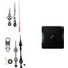 CAIONPLE Kit Meccanismo di Movimento 'Orologio DIY Silenzioso Radiocontrollato modalità Segnale DCF con 2 Set di Sostituzione delle