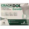 SHEDIR PHARMA SRL UNIPERSONALE Shedir Unipersonale Crackdol Cerotto Per Dolori Muscolari E Articolari 10 Pezzi