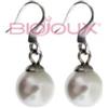 BJT267 ORECCHINI PEARL DROP STAINLESS STEEL