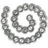 SANICO SRL Sanico Bjt927 Orecchini Spiral White Stainless Steel Gioielli Ed Accessori