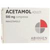 Acetamol Adulti 20 Compresse 500Mg