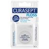 Curasept Floss Pfte Tape Clorexidina Filo Interdentale Sez.piatta 35 M Fili Interdentali