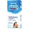 RECKITT BENCKISER H.(IT.) SPA Profilattico Durex Settebello Classico 6 Pezzi Preservativi