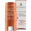Nature's Solari Stick Zone Delicate/Sensibili Spf50+ 9Ml Protettivi/Autoabbronzanti