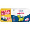 Babystar Slim Taglia 4 (8-18Kg) Maxiscorta 54 Pannolini