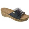 Scholl's Dr.scholl''s Div.footwear Wappy Leather Womens Memory Cushion Navy Blue 39