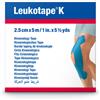 LEUKOPLAST Leukotape K Cerotto Elastico Per Taping Cm 2,5X5 M Blu