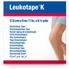 LEUKOPLAST Leukotape K Cerotto Elastico Per Taping Cm 2,5X5 M Carne