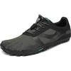 SAGUARO Estate Scarpe Barefoot Minimaliste Uomo Comode e Leggere Antiscivolo Trekking Trail Running Scarpe Asciugatura Rapida Outdoor e Indoor Verdepuro 44