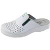 Fly Flot Ciabatte Sanitarie Uomo Fly Flot Ciabatta Sanitaria Elastici Bianco Bianche Bianca Blu Ospedale FLY FLOT Art 24182 (40, Bianco)