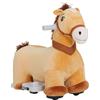 Altro Cavallo Cavalcabile Elettrico 6V per Bambini da 18-36 Mesi con Ruote in PU e Mus