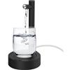 Mitening Distributore di acqua elettrico, USB, erogatore intelligente per bottiglie d'acqua, pompa per bottiglia d'acqua, dispenser d'acqua per campeggio, scuola, attività all'aperto (nero)