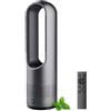 Generic Ventilatore a torre senza pale, con telecomando, 8 velocità, oscillazione 80°, timer 8H, display LED, circolatore d'aria e purificatore per casa, camera da letto, ufficio, uso interno