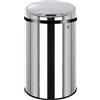 KITCHEN MOVE Artic Pattumiera Automatica da Cucina, 30 l, in Acciaio Inox, con Secchio