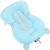 banapoy Cuscino da Bagno per Bambini, Galleggiante Tappetino per Vasca da Bagno per Neonati Cuscino del Sedile del Bagno del Bambino per 0-12 Mesi Neonato, Tappetino da Bagno per Doccia (Orso Blu)
