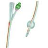 SAFETY SpA Safety Foley Catetere In Lattice Siliconato Punta Nelaton A 2 Vie Con Palloncino 5-15ml CH12