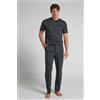 Intimissimi Pantaloni Lunghi In Cotone Mercerizzato Filo Premium Grigio