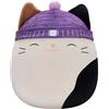 Squishmallows SQCR04208 - Peluche ufficiale Kelly Toys - Cam il gatto con cappello, 40 cm