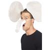 SMIFFYS Kit da elefante, grigio, con orecchie su cerchietto e proboscide Halloween