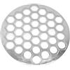 Kukyller Ravioli Maker, Stampo per gnocchi a 37 fori Pelmeni in alluminio Creatore in metallo Stampo per pressa Pelmeni per carne siberiana Stampo per ravioli per la casa (Argento)