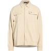 FRED PERRY - Camicia tinta unita - Panna