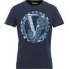 VERSACE JEANS - T-shirt - Blu notte