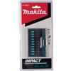 MAKITA Set Inserti Impact Black 50mm 1/4" Hex - 10 pezzi