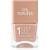Nails Inc. It's Topless 1 Step Gel Nail Polish 14 ml tonalità Renee