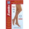 LUROPAS del Dott. Molinari & C Scudotex Gambaletto 240 Den Donna Colore Naturale Taglia 4 - Calze Elastiche Contenitive Riposanti per Gambe Stanche
