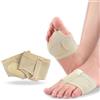 Clyhon Cuscinetti Metatarsali Danza Cuscinetto Proteggi Plantare per Danza, Antiscivolo - Cuscinetti Avampiede in Simil Pelle per Ginnastica, Pilates, 1 paire colore della pelle M