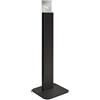 CASSETTE POSTALI ALUBOX ALUBOX Posacenere Da Esterno Autoportante 30X30X98 Cm Portacenere Da Esterno Made In Italy In Acciaio Inox E Alluminio Ideale Per Esercizi Commerciali (ANTRACITE)