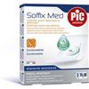 Pic Cerotto pic soffix med in tnt con tampone centrale assorbente sterile monouso 10x10 cm antibatterico 5 pezzi