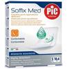 Pic Cerotto pic soffix med in tnt con tampone centrale assorbente sterile monouso 10x6 cm antibatterico 5 pezzi