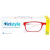 Montefarmaco Occhiale da lettura premontato iristyle evo touch red 2,5