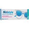 Iristyle Occhiale da lettura premontato iristyle sunny ice blu +1,00 con clip on magnetico dotato di lenti da sole polarizzate 1 paio
