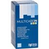 Multicare Strisce misurazione glicemia multicare in glucosio elettrodo 25 pezzi