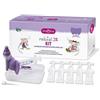 Buona Nebial 3% kit 20 flaconcini monodose 5ml soluzione ipertonica con acido ialuronico + nebulizzatore spray-sol