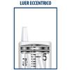 Pic Siringa pic 10 ml ago gauge 21x1,5 cono luer eccentrico 1 pezzo