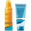Klorane kit 1+1 latte spray spf50 150 ml + gel fresco doposole