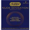 Durex Preservativo durex nude sensation 2 pezzi