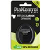 Plakkontrol professional black fitfloss carbon expanding filo interdentale 25 metri fresh mint