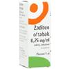 Zaditen oftabak 0,25 mg/ml, collirio, soluzione ketotifene