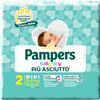Pampers Pannolini per bambini pampers baby dry downcount no flash mini 24 pezzi buono sconto