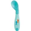 Chicco cucchiaio angolato 8m+ azzurro