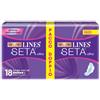 Lines seta ultra assorbente lungo con ali 18 pezzi