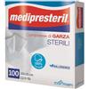 Medi presteril Garza compressa medipresteril 12/8 fu 10x10cm 100 pezzi