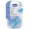 Chicco succhietto comfort boy in silicone 0-6 mesi 1 pezzo