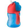 Avent Philips tazza colorata con cannuccia maschio 200 ml