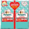 Pampers baby dry pannolino a mutandina duo downcount junior 28 pezzi