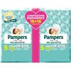 Pampers baby dry pannolini duo downcount junior 32 pezzi